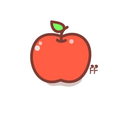 卡通版小苹果小苹果卡通图片